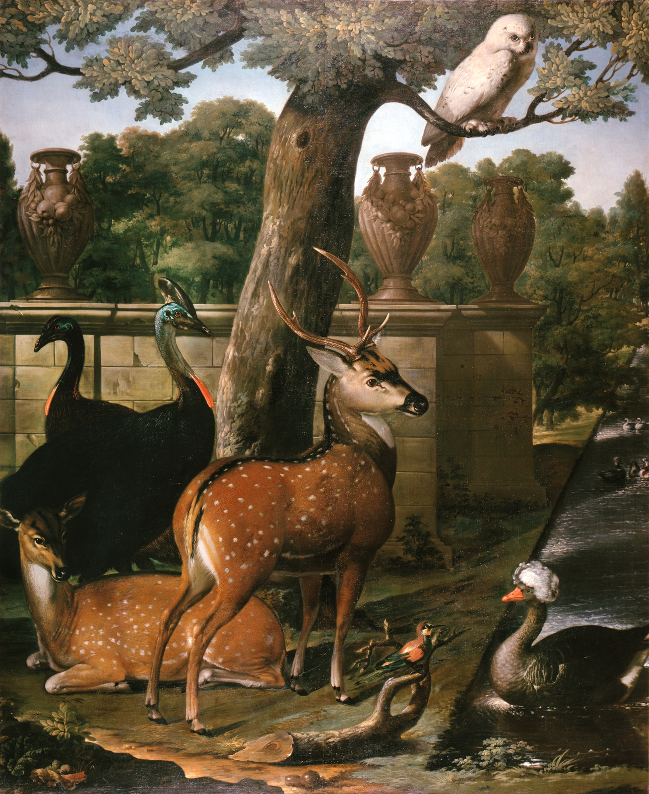 Royen, Wilhelm Frederik van: Menagerie Friedrichs III., 1697 © SPSG/Fotograf: Anders, Jörg P. Anders