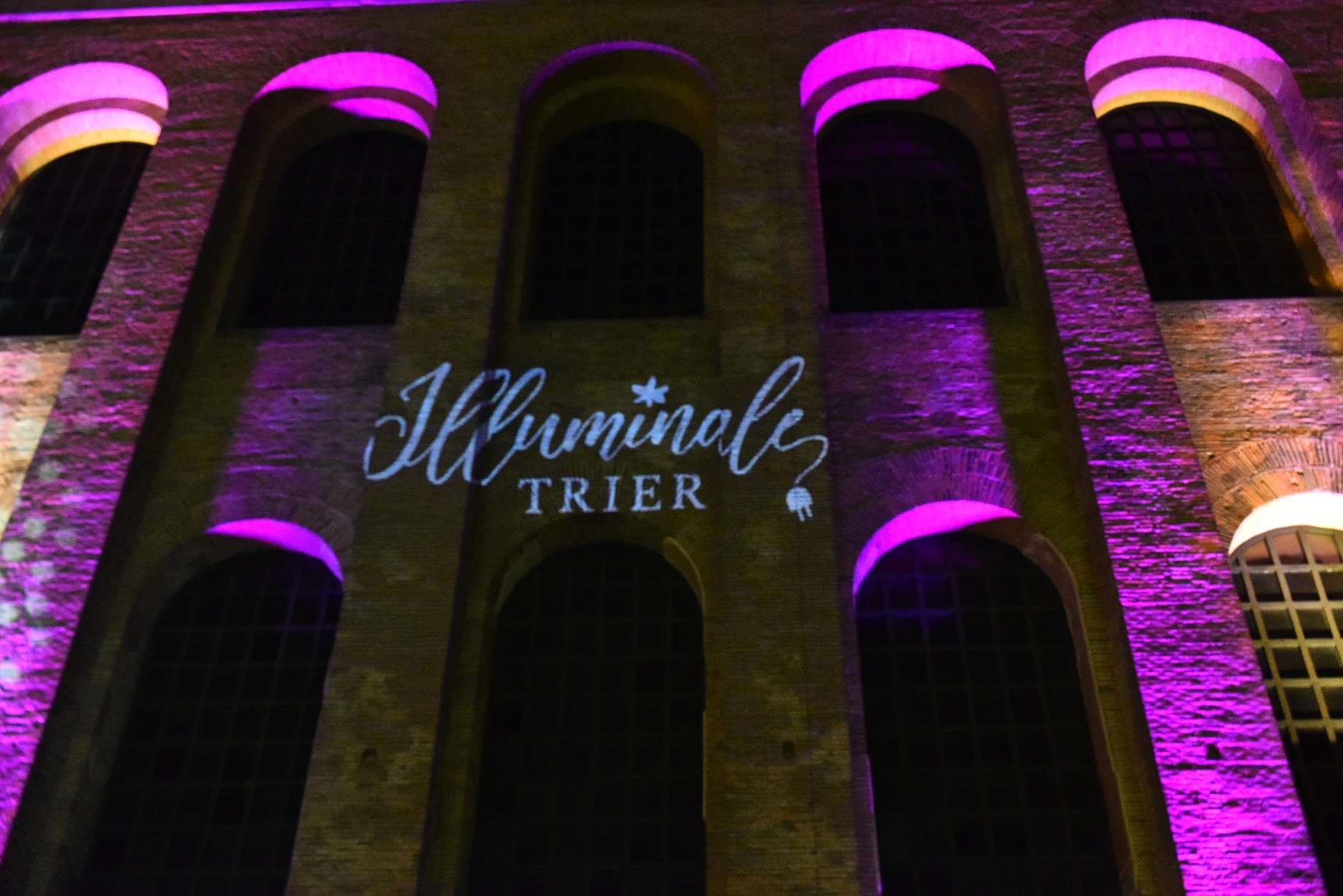 Illuminale 2018_Palastgarten_ Kaiserthermen © Trier Tourismus & Marketing GmbH