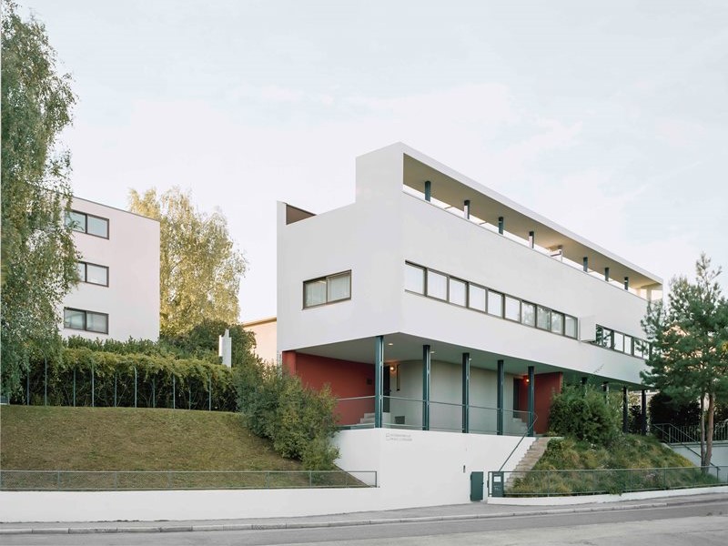 Einfam.-Doppelhaus LeCorbusier_© gonzález/weissenhofmuseum